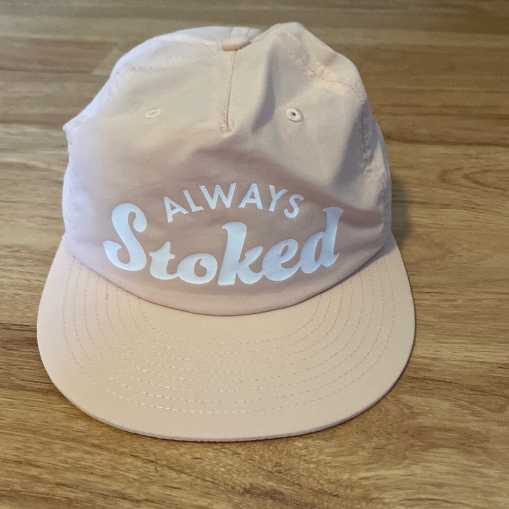 Pink Always Stoked Dutch Bros Snap Back